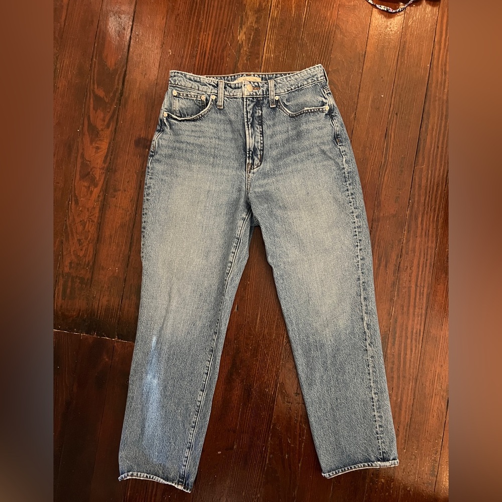 Madewell Curvy Perfect Vintage Straight Jean